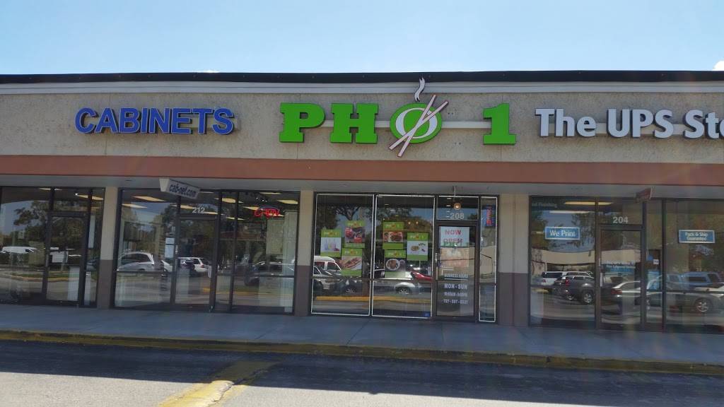 Pho 1 | restaurant | 3665 E Bay Dr #208, Largo, FL 33771, USA | 7275070337 OR +1 727-507-0337