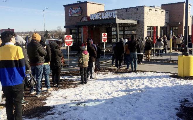 Raising Canes Chicken Fingers | meal takeaway | 5011 L St, Omaha, NE 68117, USA | 4025066870 OR +1 402-506-6870