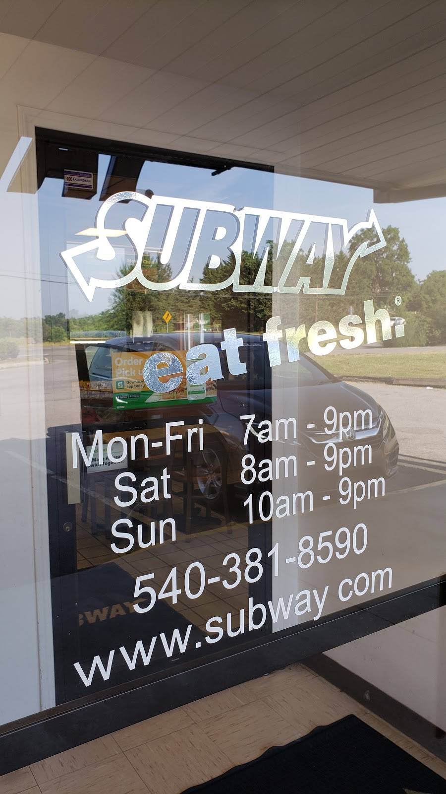Subway | restaurant | 4330 Riner Rd, Riner, VA 24149, USA | 5403818590 OR +1 540-381-8590
