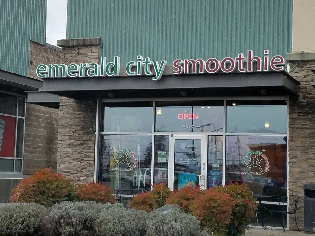 Emerald City Smoothie | restaurant | 2035, 5977 6th Ave, Tacoma, WA 98406, USA | 2535641966 OR +1 253-564-1966
