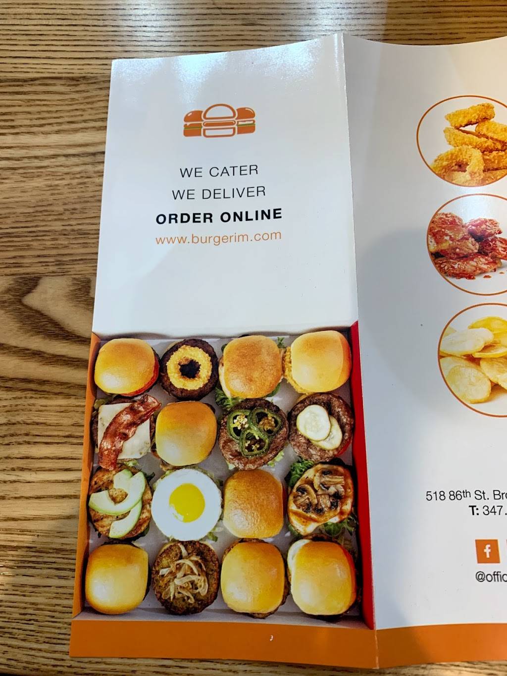 Burgerim | restaurant | 518 86th St, Brooklyn, NY 11209, USA | 3476626000 OR +1 347-662-6000