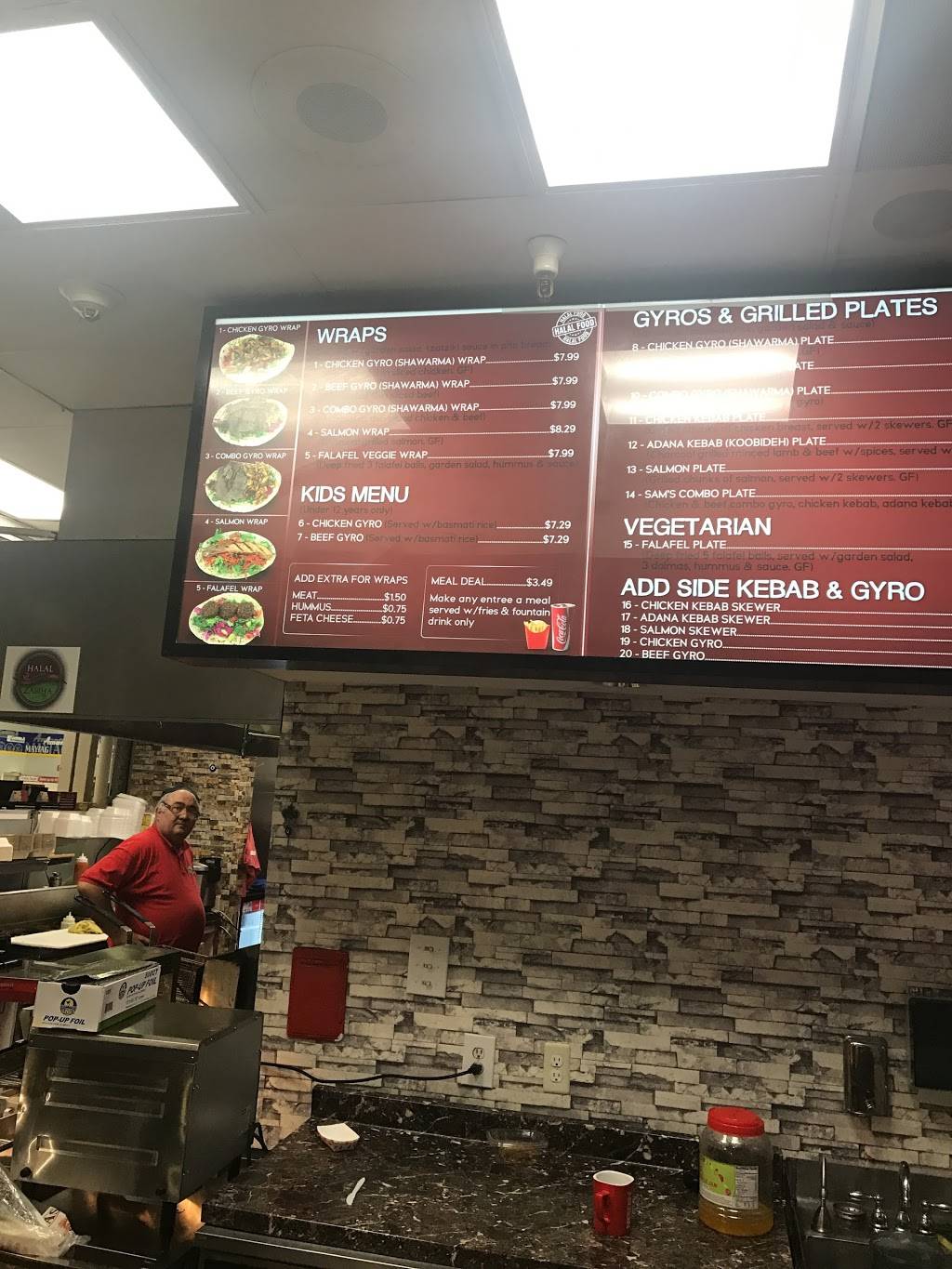 Sams Kebab & Gyros | restaurant | 172 Great Mall Dr, Milpitas, CA 95035, USA | 4152407443 OR +1 415-240-7443