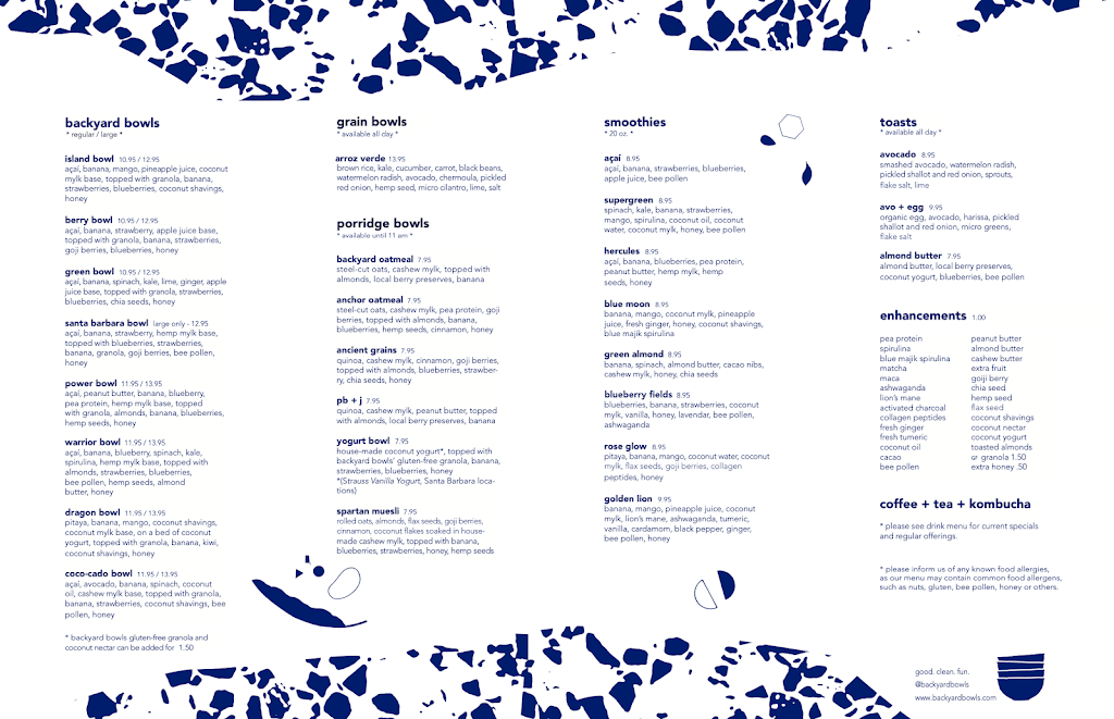 Backyard Bowls | restaurant | 12080 Ventura Pl, Studio City, CA 91604, USA | 3234841603 OR +1 323-484-1603