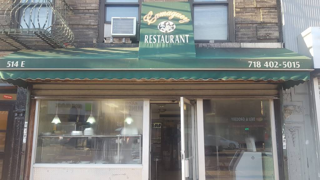 Camagüey | restaurant | 514 E 138th St, Bronx, NY 10454, USA | 7184025015 OR +1 718-402-5015