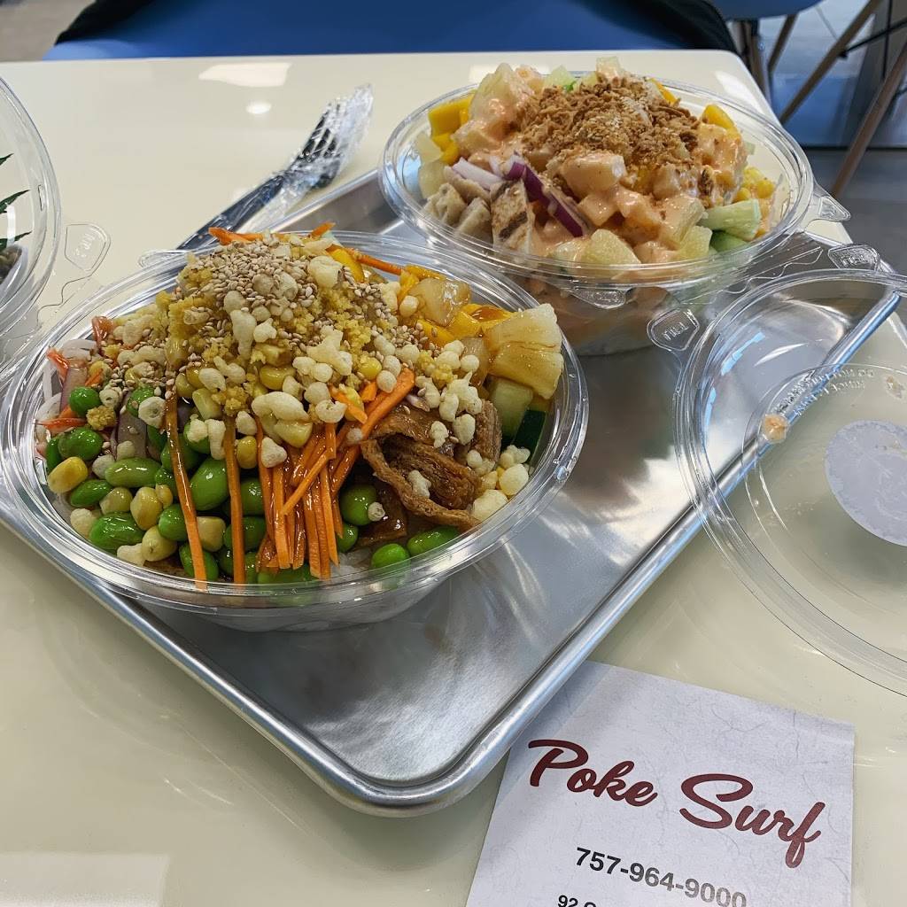 Poke Surf | restaurant | 92 Coliseum Crossing, Hampton, VA 23666, USA | 7579649000 OR +1 757-964-9000