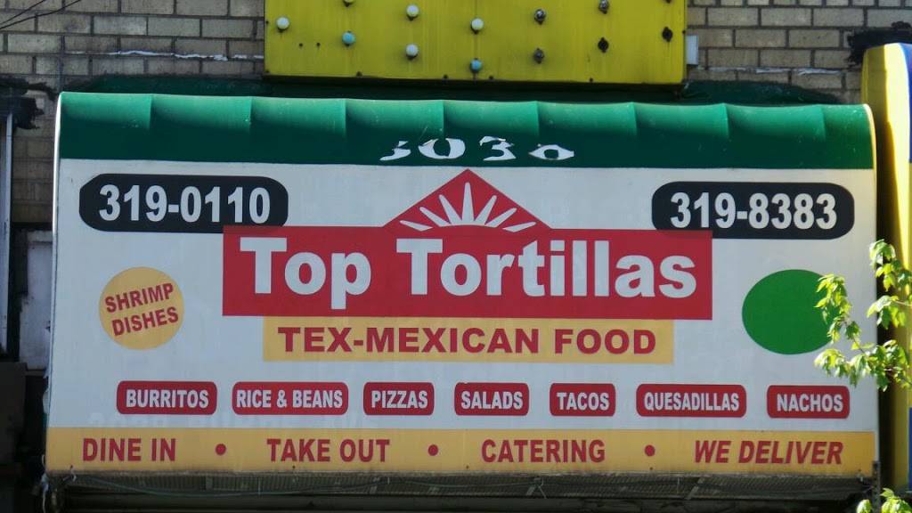 Top Tortillas | restaurant | 3038 Buhre Ave, Bronx, NY 10461, USA | 7183198383 OR +1 718-319-8383