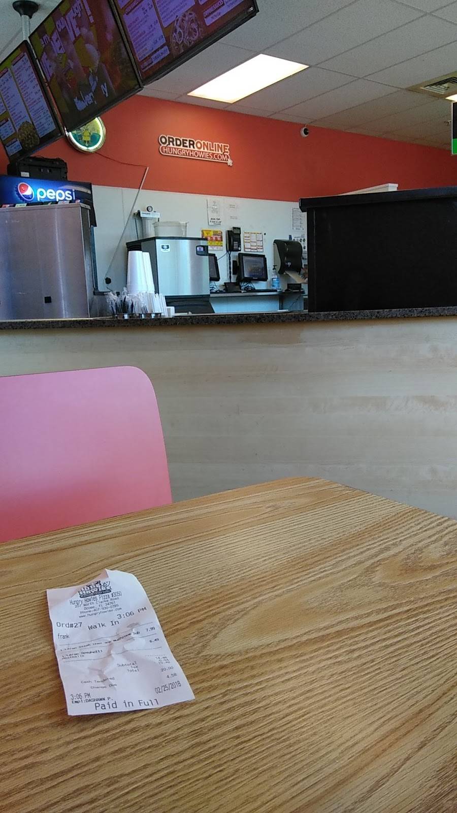 Hungry Howies | restaurant | 207 N Clarke Rd, Ocoee, FL 34761, USA | 4079300789 OR +1 407-930-0789