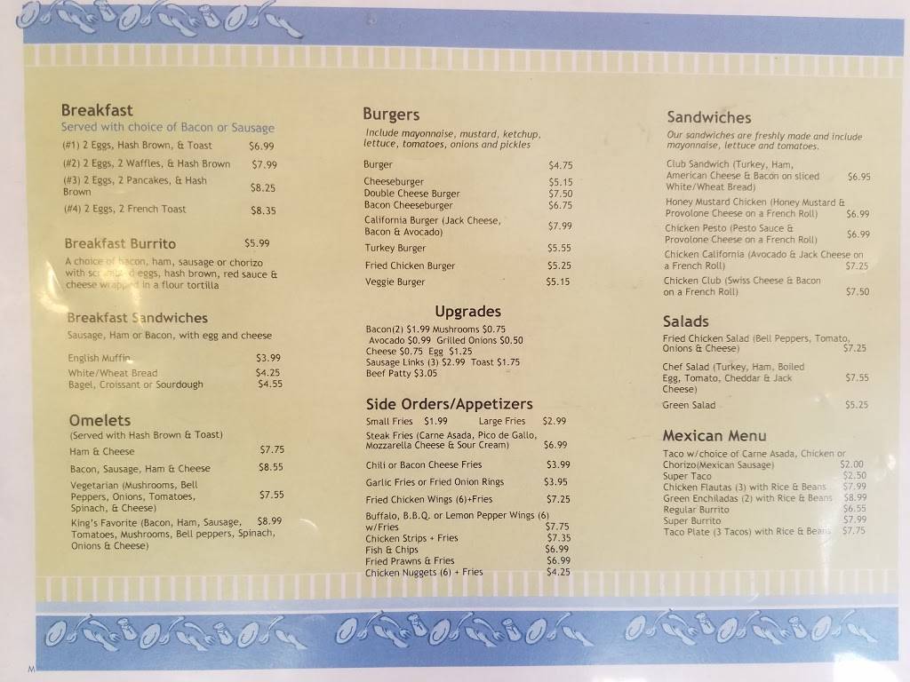 The Kings Coffee Shop | cafe | 3000 38th Ave, Oakland, CA 94619, USA | 5105323793 OR +1 510-532-3793