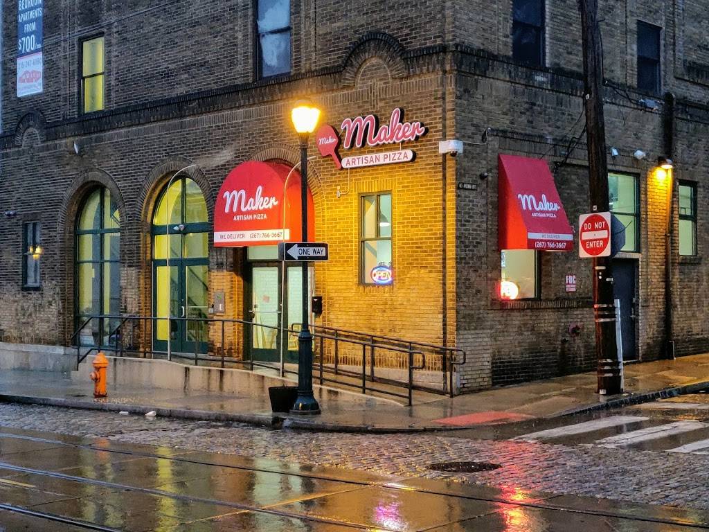 Maker Artisan Pizza | restaurant | 5301 Germantown Ave, Philadelphia, PA 19144, USA | 2677663667 OR +1 267-766-3667