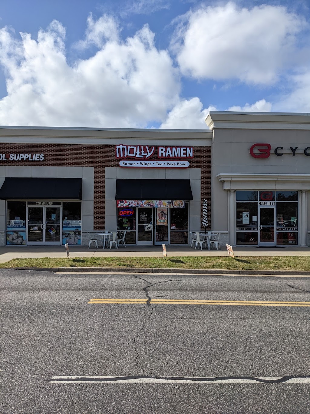 Molly Ramen•Poke•Tea | restaurant | 2217 Upton Dr #808, Virginia Beach, VA 23454, USA | 7576632233 OR +1 757-663-2233