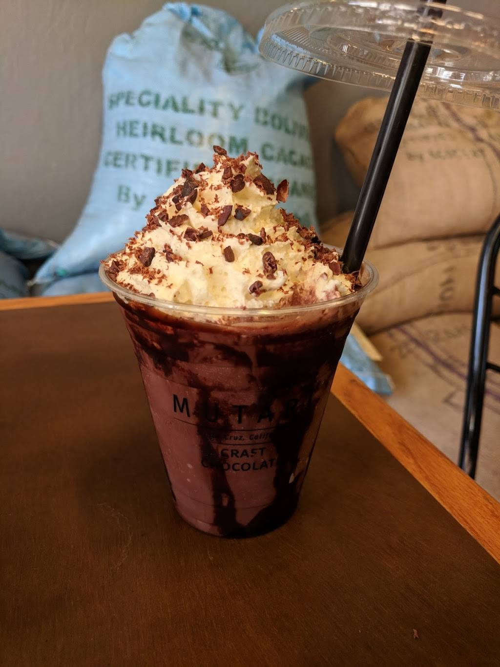 Mutari Chocolate House & Factory | cafe | 504 Front St A, Santa Cruz, CA 95060, USA | 8316878141 OR +1 831-687-8141