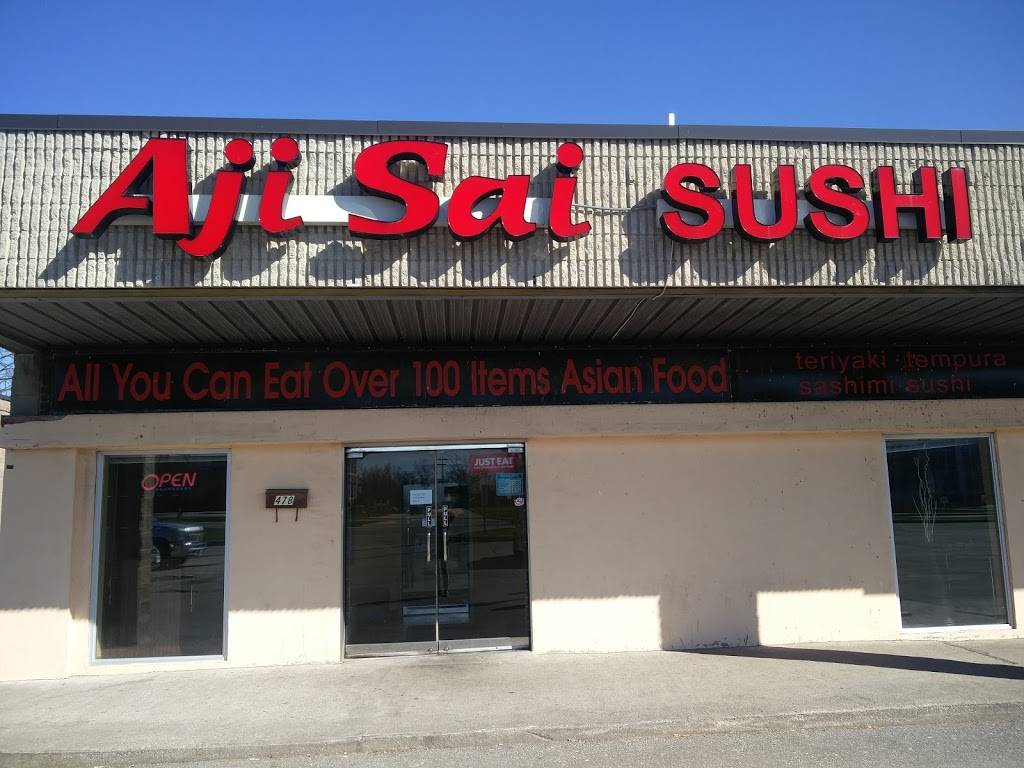 Aji Sai Sushi | restaurant | 478 Steeles Ave E, Milton, ON L9T 1Y5, Canada | 9056368866 OR +1 905-636-8866