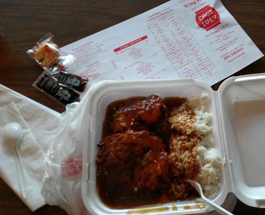 Wing Hing Restaurant | restaurant | 255 E Irving Park Rd, Roselle, IL 60172, USA | 6305295620 OR +1 630-529-5620