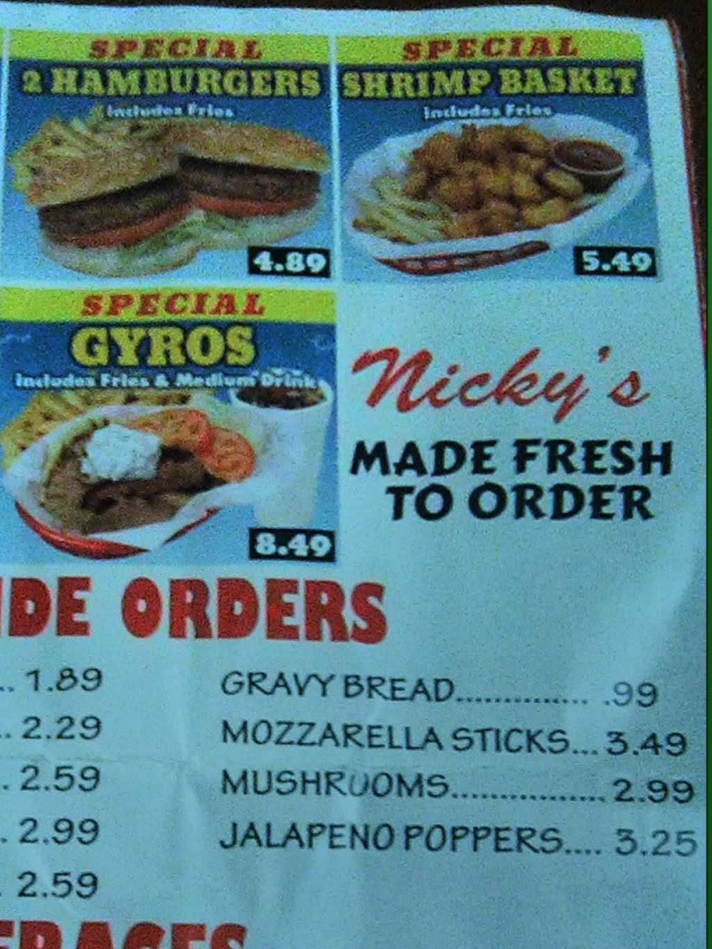 Nickys Carry Outs | restaurant | 3501 S Western Blvd, Chicago, IL 60609, USA | 7738476391 OR +1 773-847-6391