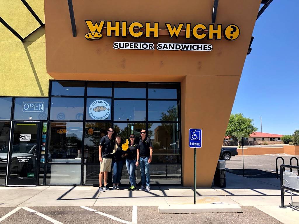 Which Wich Sedona Pointe | meal takeaway | 8110 Louisiana Blvd NE, Albuquerque, NM 87113, USA | 5058561617 OR +1 505-856-1617