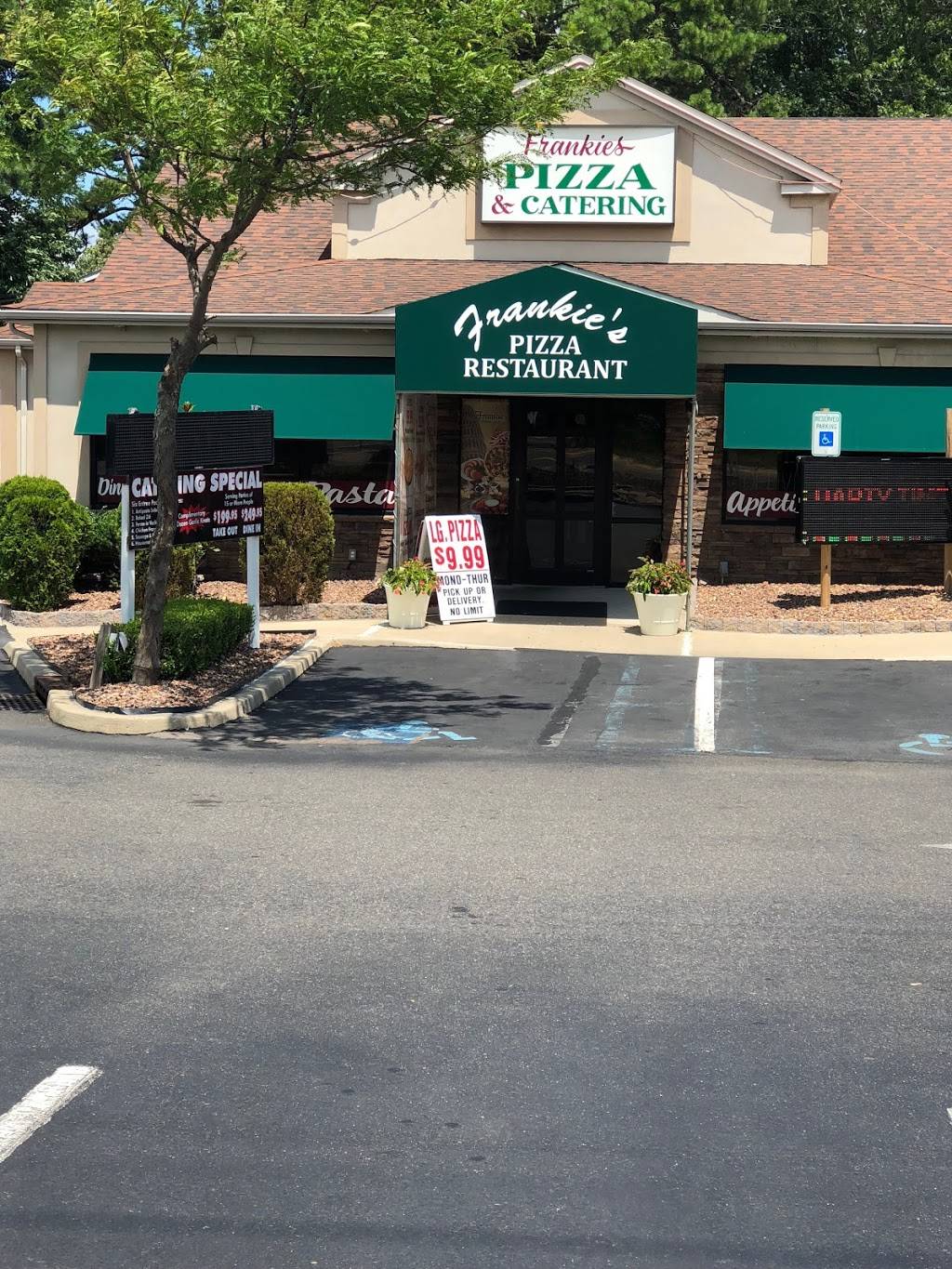Frankies Pizza & Restaurant | restaurant | 305 U.S. 9, Bayville, NJ 08721, USA | 7322696500 OR +1 732-269-6500