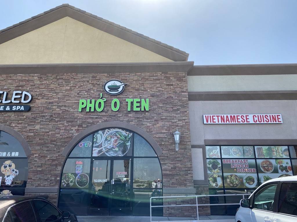 PHO 0 TEN | restaurant | 7320 S Rainbow Blvd #107, Las Vegas, NV 89139, USA | 7025866511 OR +1 702-586-6511