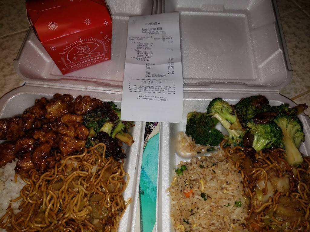 Panda Express | meal takeaway | 18011 Newhope St, Fountain Valley, CA 92708, USA | 7144442498 OR +1 714-444-2498
