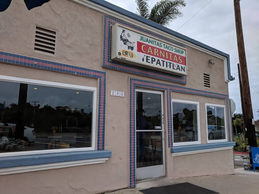 Juanitas Taco Shop | restaurant | 290 N Coast Hwy 101, Encinitas, CA 92024, USA | 7609439612 OR +1 760-943-9612