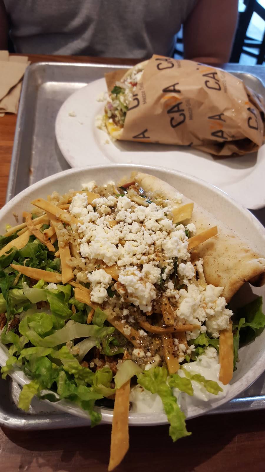 CAVA | restaurant | 213 Kentlands Blvd, Gaithersburg, MD 20878, USA | 3014764209 OR +1 301-476-4209