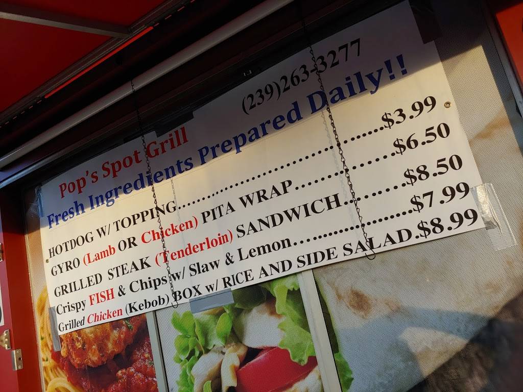 Pops Spot Grill | restaurant | 1195 Airport-Pulling Rd, Naples, FL 34104, USA | 2392633277 OR +1 239-263-3277