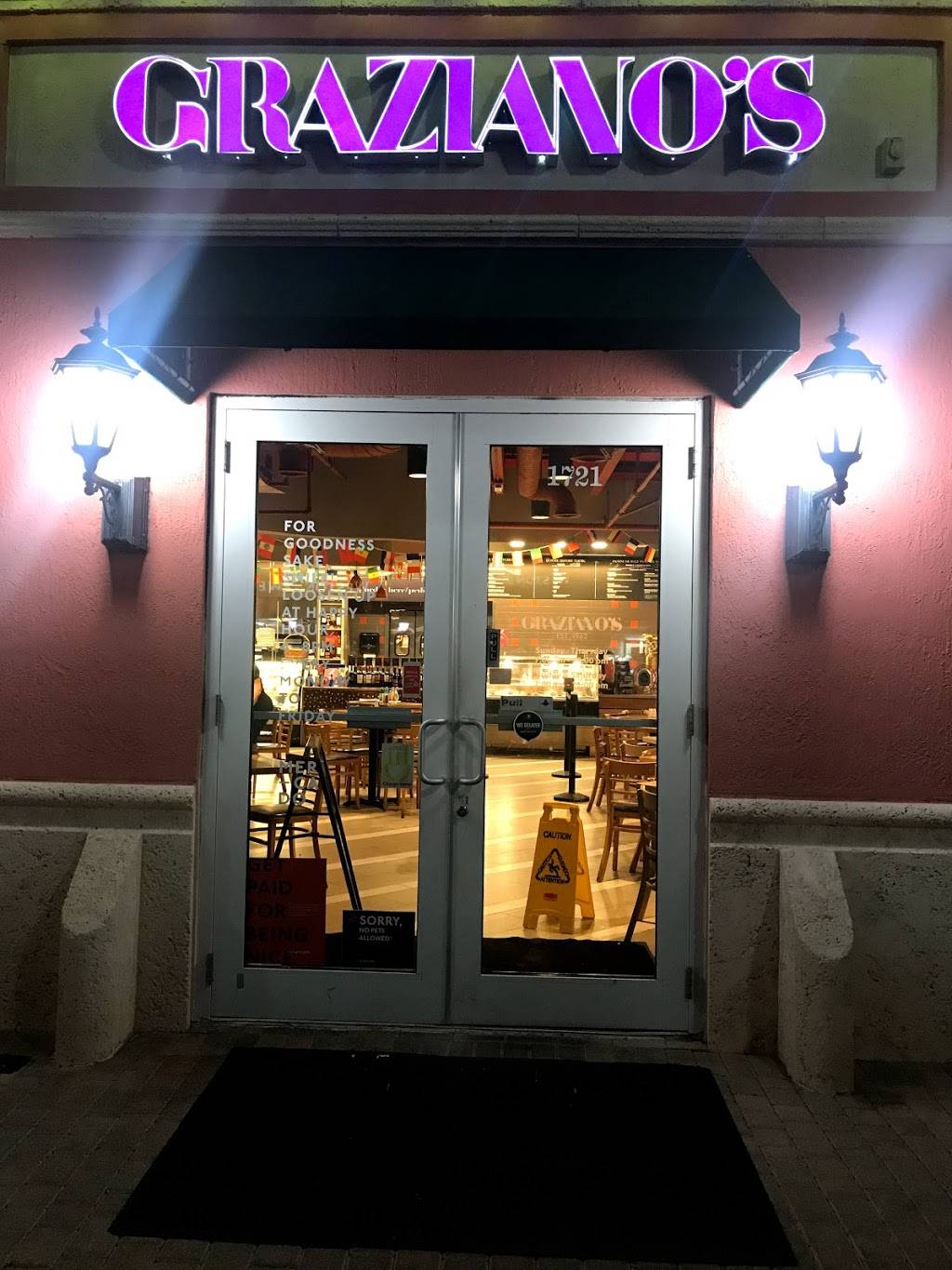 Grazianos Gourmet in Weston | bakery | 1721 Main St, Weston, FL 33326, USA | 9545150066 OR +1 954-515-0066