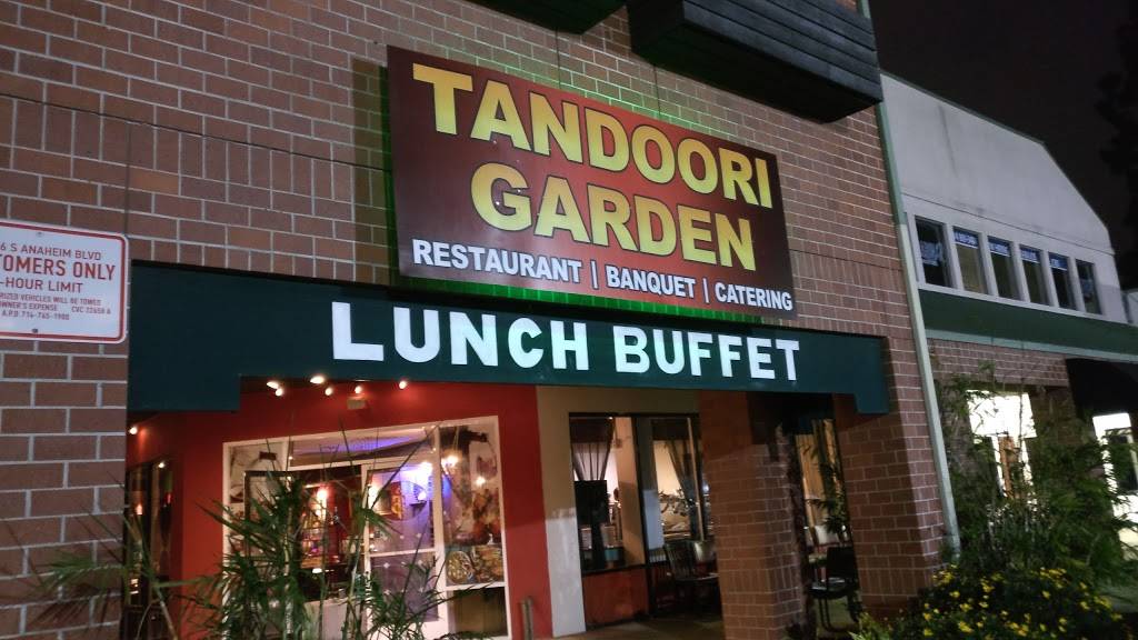 Tandoori Garden | restaurant | 30 S Anaheim Blvd, Anaheim, CA 92805, USA | 7145332288 OR +1 714-533-2288