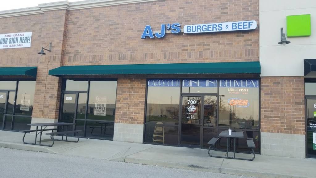 AJs Burgers and Beef | restaurant | 3575 Promenade Pkwy #700, Lafayette, IN 47909, USA | 7657431940 OR +1 765-743-1940