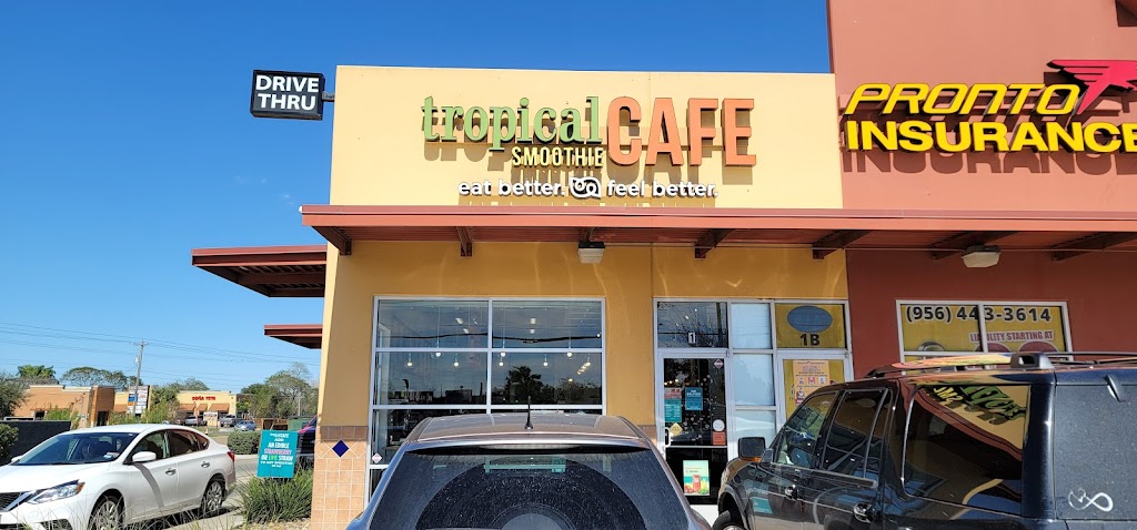 Tropical Smoothie Cafe | restaurant | 2715 Boca Chica Blvd, Brownsville, TX 78521, USA | 9564430521 OR +1 956-443-0521
