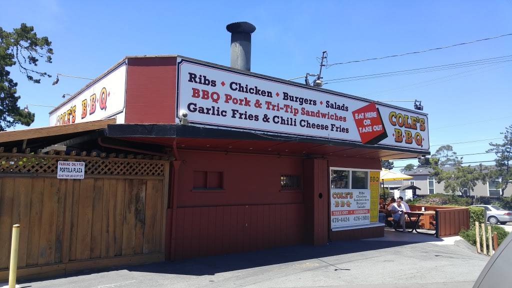 Coles Bar-B-Q | restaurant | 2590 Portola Dr, Santa Cruz, CA 95062, USA | 8314764424 OR +1 831-476-4424