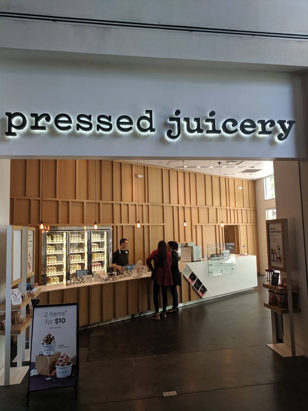 Pressed Juicery | restaurant | 545 Bellevue Square # A, Bellevue, WA 98004, USA | 4254540592 OR +1 425-454-0592