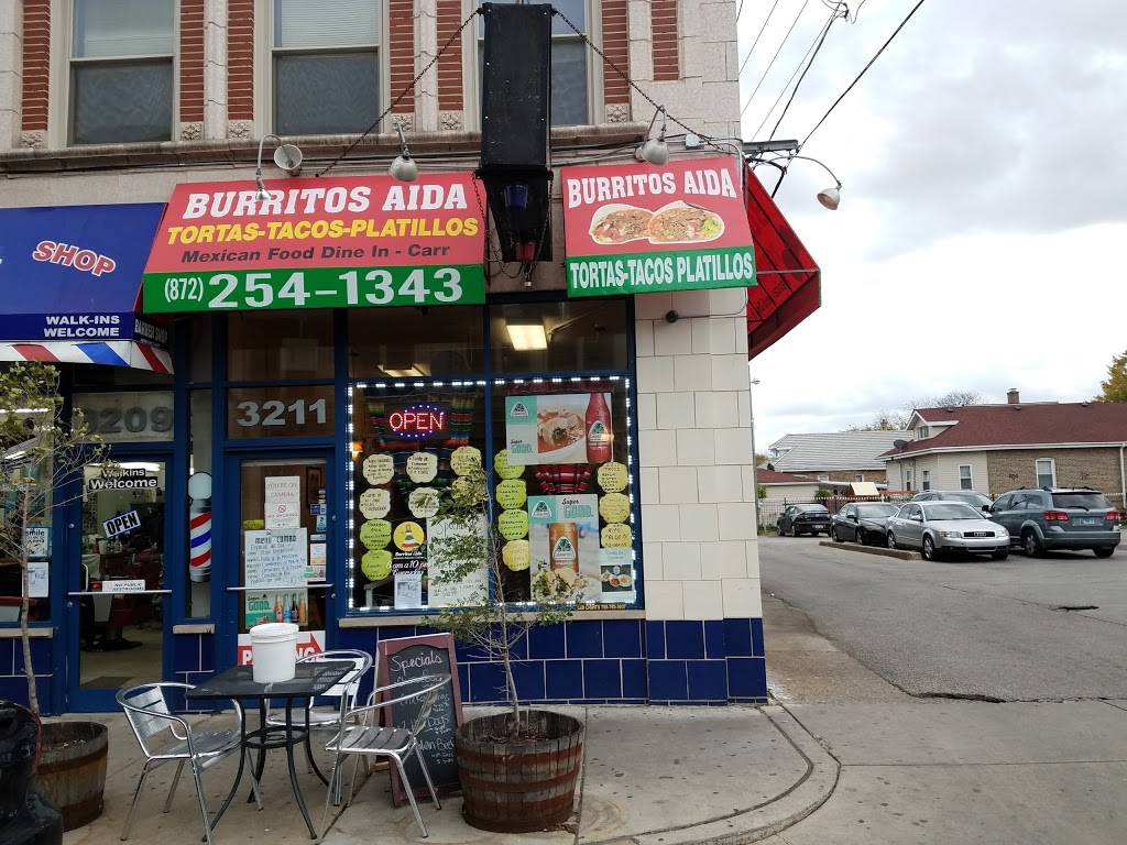 Burritos Aida | restaurant | 3211 W 59th St, Chicago, IL 60629, USA | 8722541343 OR +1 872-254-1343