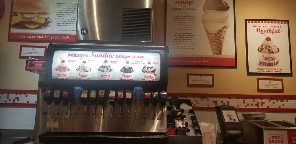 Freddys Frozen Custard & Steakburgers | restaurant | 16300 W 87th St, Lenexa, KS 66219, USA | 9138590700 OR +1 913-859-0700