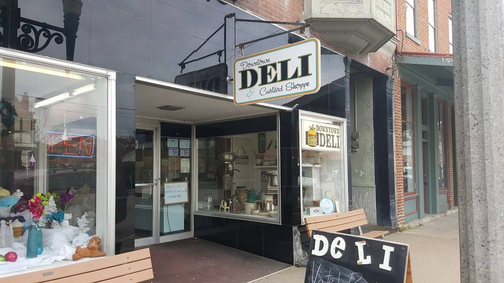 Downtown Deli & Custard Shoppe | restaurant | 216 E 1st St, Hermann, MO 65041, USA | 5734865002 OR +1 573-486-5002