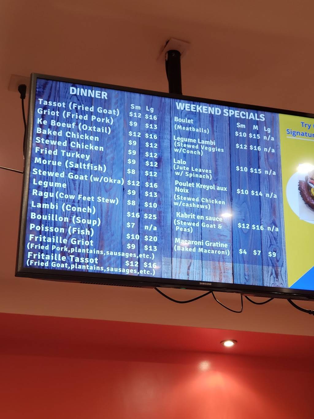 Kreyol Flavor | restaurant | 8221 Flatlands Ave, Brooklyn, NY 11236, USA | 7189757488 OR +1 718-975-7488