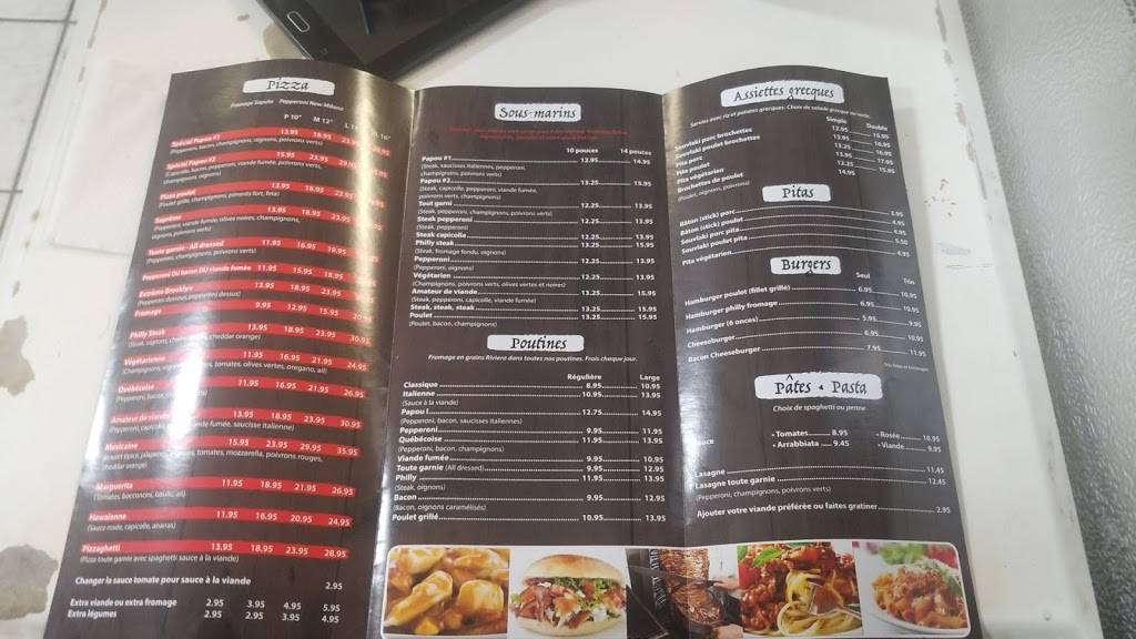 PAPOU PIZZA PITA | restaurant | 536 Rue Principale, Laval, QC H7X 1C8, Canada | 4507196969 OR +1 450-719-6969
