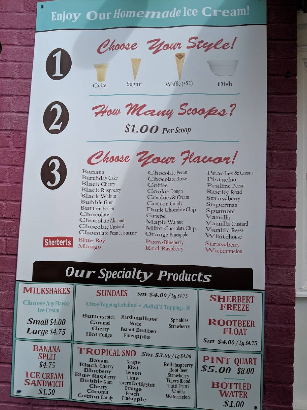 Webbs Ice Cream | restaurant | 129 N Main St, Hubbard, OH 44425, USA | 3307593047 OR +1 330-759-3047