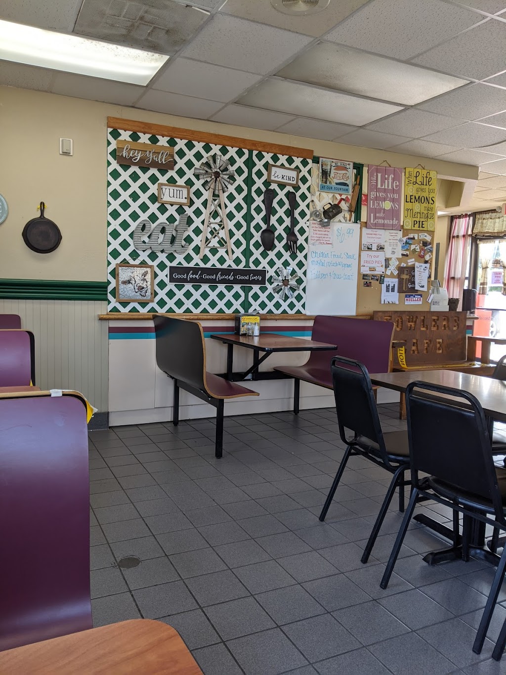 FOWLERS CAFE | cafe | 508 E 8th St, Danville, AR 72833, USA | 4794953344 OR +1 479-495-3344