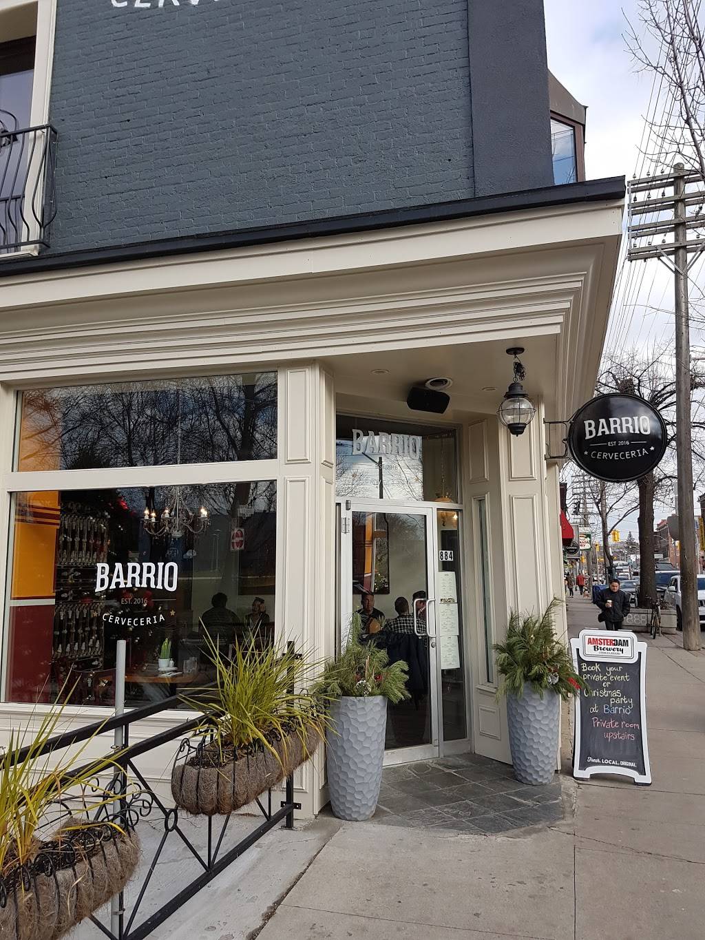 Barrio Cervecería | restaurant | 884 Queen St E, Toronto, ON M4M 1J3, Canada | 6473520884 OR +1 647-352-0884