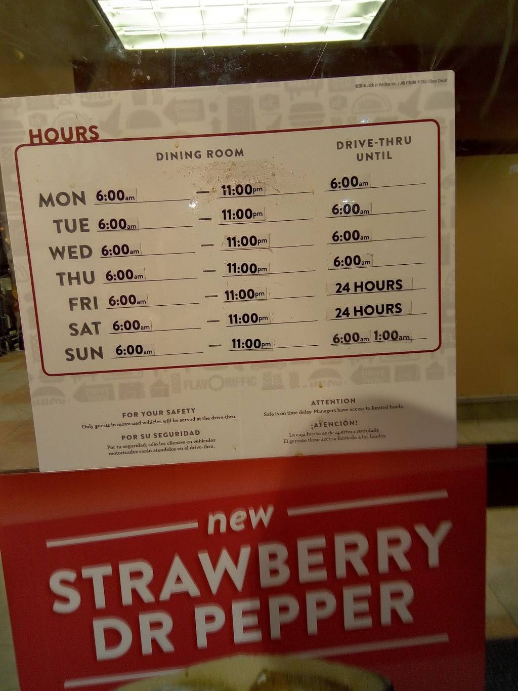 Jack in the Box | restaurant | 3032 Palo Verde Ave, Long Beach, CA 90808, USA | 5624960741 OR +1 562-496-0741