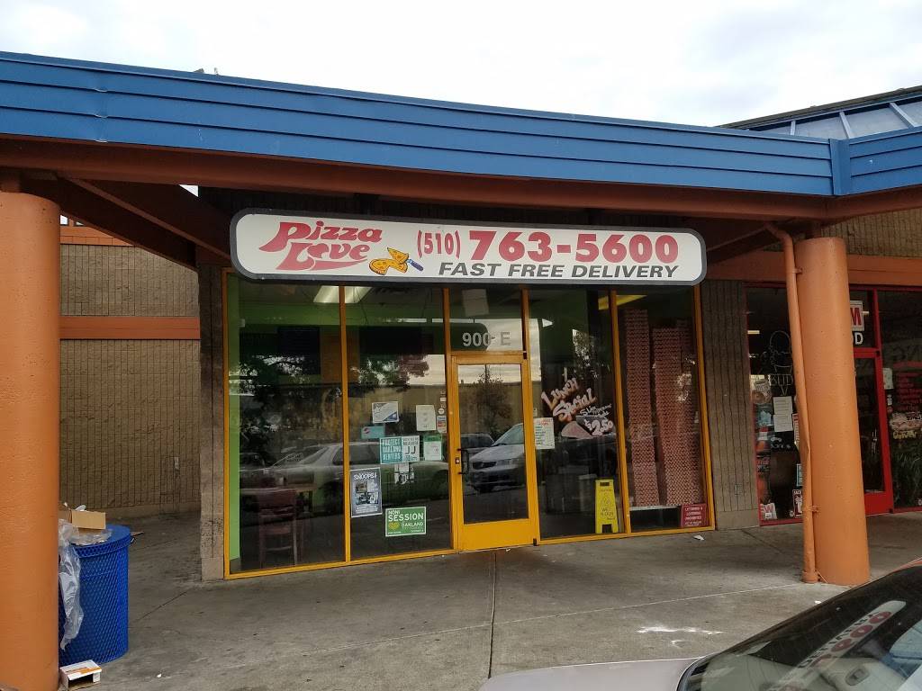 Pizza Love | restaurant | 900 Market St, Oakland, CA 94607, USA | 5107635600 OR +1 510-763-5600