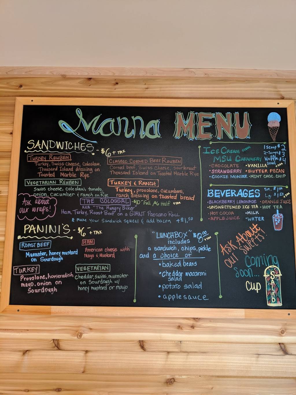 GOOD MANNA, LLC | restaurant | 915 S Clinton St, Stockbridge, MI 49285, USA | 5179856233 OR +1 517-985-6233