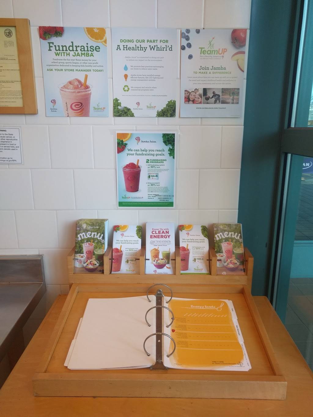 Jamba Juice UC Santa Barbara | restaurant | University Center Bldg Room 1180, Santa Barbara, CA 93106, USA | 8056859810 OR +1 805-685-9810