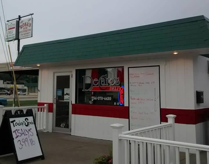 DeCaros Deli | restaurant | 47 Cedar St, Latrobe, PA 15650, USA | 7248794429 OR +1 724-879-4429
