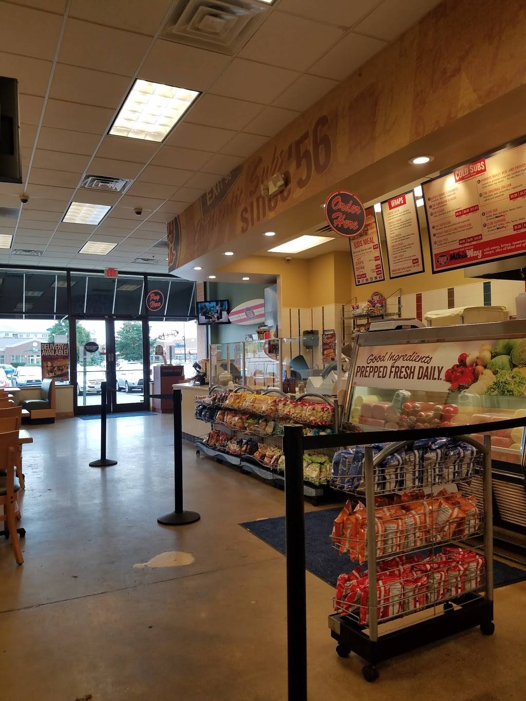 Jersey Mikes Subs | meal takeaway | 711 Roosevelt Rd, Glen Ellyn, IL 60137, USA | 6307939610 OR +1 630-793-9610