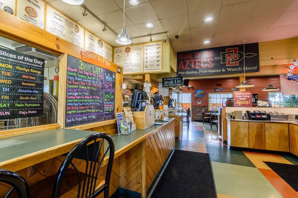 Woodstocks Pizza SDSU | restaurant | 6145 El Cajon Blvd Suite 3P, San Diego, CA 92115, USA | 6192650999 OR +1 619-265-0999