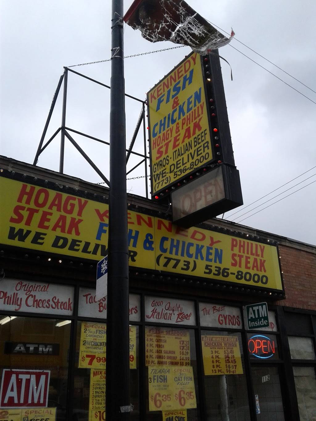 Kennedy Fish & Chicken | restaurant | 112 E 47th St, Chicago, IL 60653, USA | 7735368000 OR +1 773-536-8000