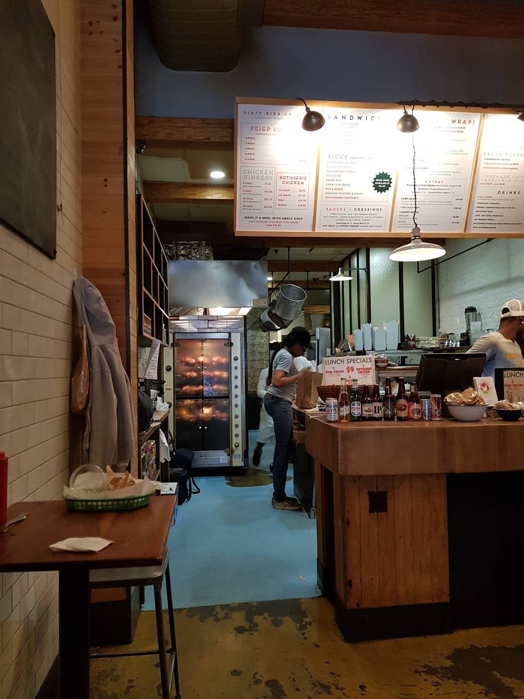 Dirty Bird To Go | restaurant | 155 Chambers St, New York, NY 10007, USA | 2129643284 OR +1 212-964-3284