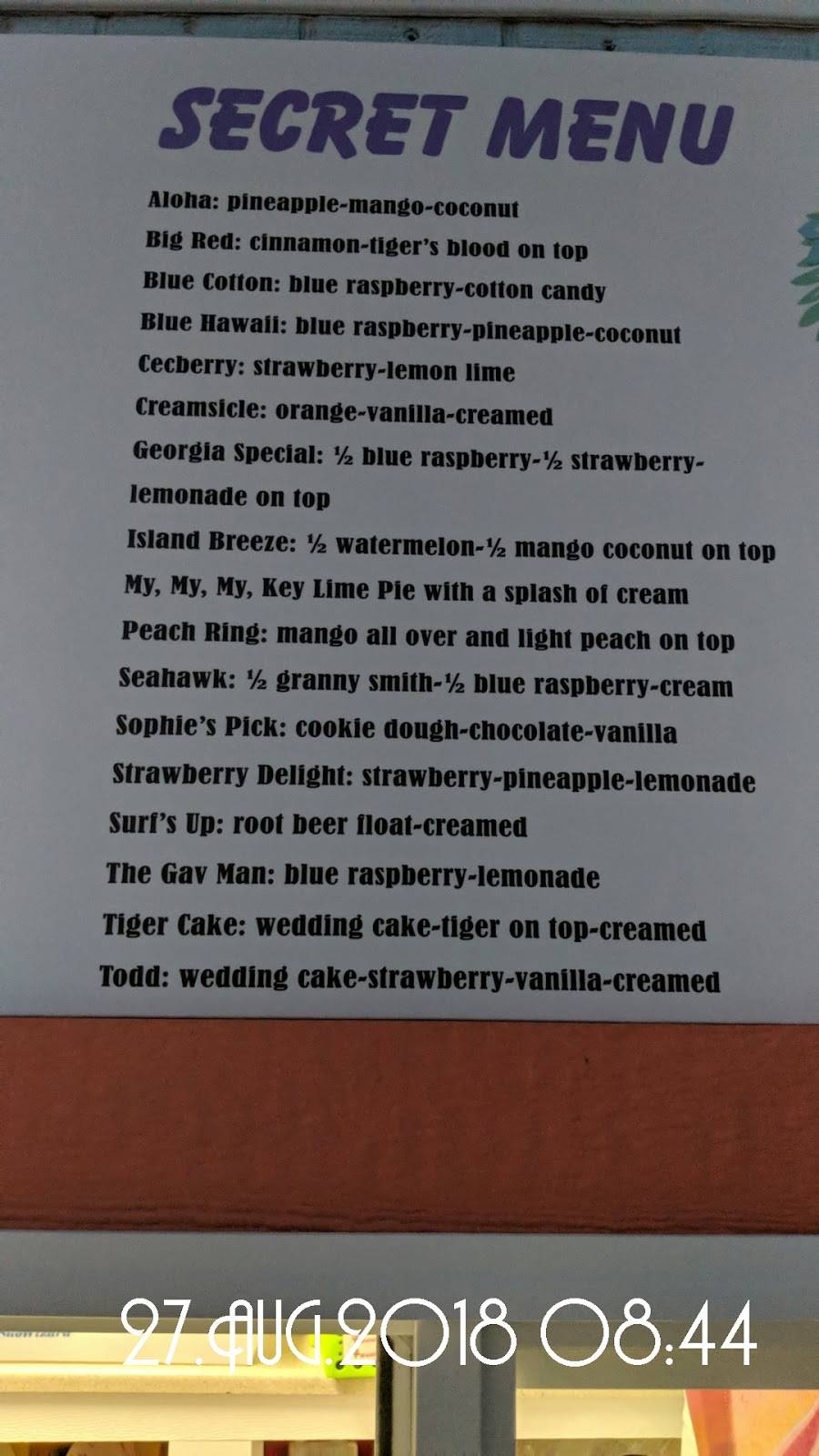 The Ice Barn | restaurant | 0821361E200008, Brownsburg, IN 46112, USA | 3174562570 OR +1 317-456-2570