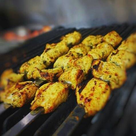 Flame and Skewers | restaurant | 25870 McBean Pkwy, Santa Clarita, CA 91355, USA | 6614652779 OR +1 661-465-2779
